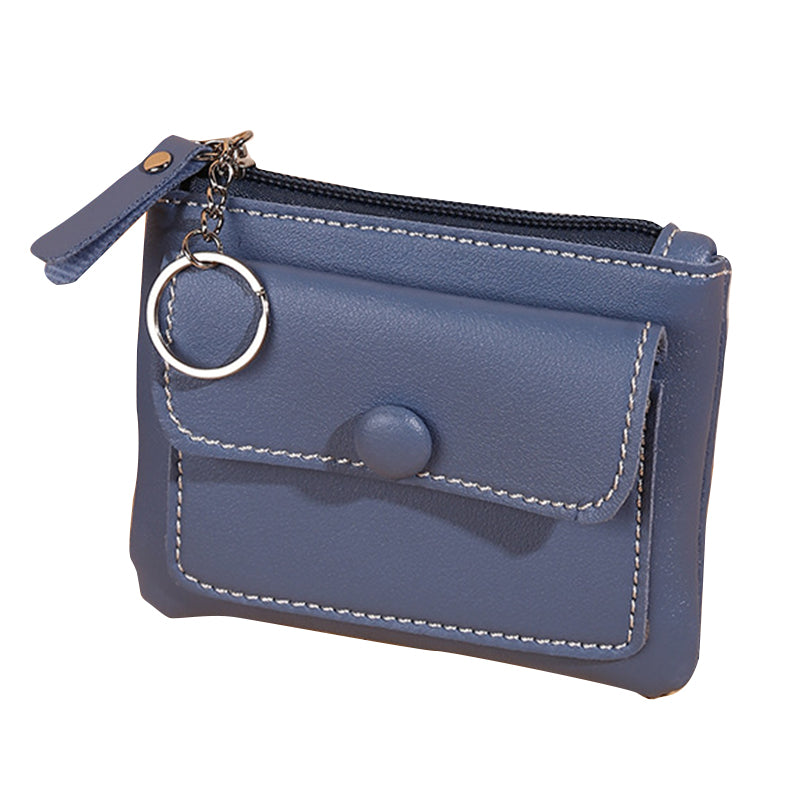 56 Women's Wallet PU Leather Coin Purse Zipper Compact Size Pouch Change Card Key Storage Bag 56 Women's Wallet PU Leather Coin Purse Zipper Compact Size Pouch Change Card Key Storage Bag